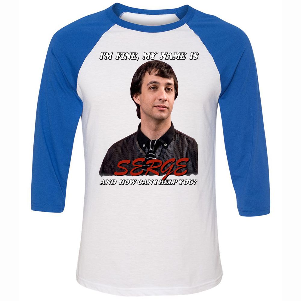 Unisex 3/4 Baseball Tee - LJF9KEV7 - White/True Royal - 10