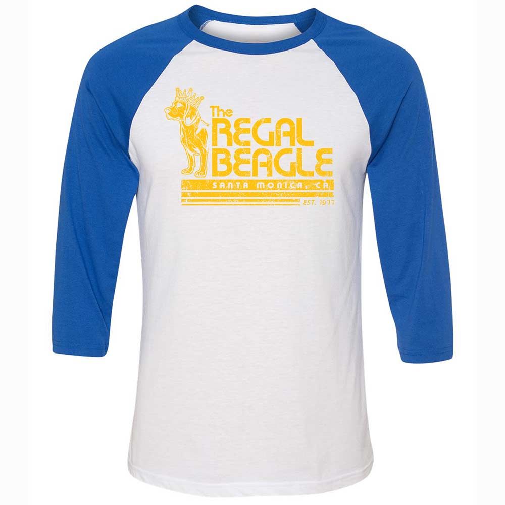 Unisex 3/4 Baseball Tee - UY2U3GTP - White/True Royal - 10