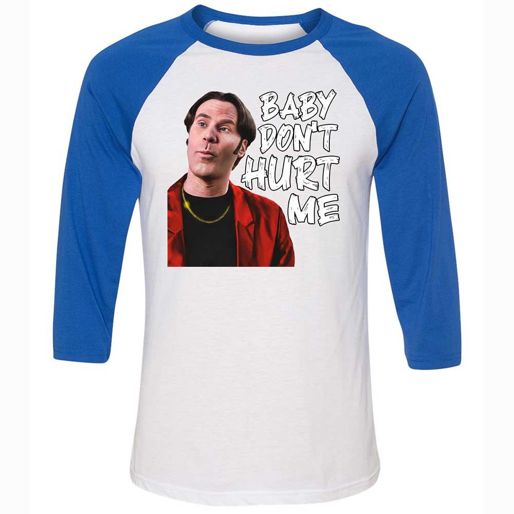 Baby Don't Hurt Me - White/True Royal - 10