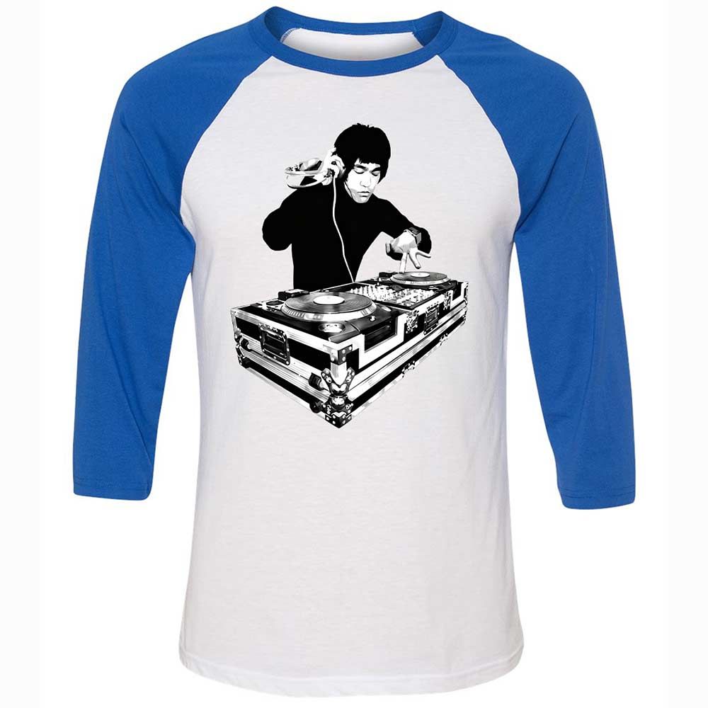 Bruce Lee DJ - White/True Royal - 10
