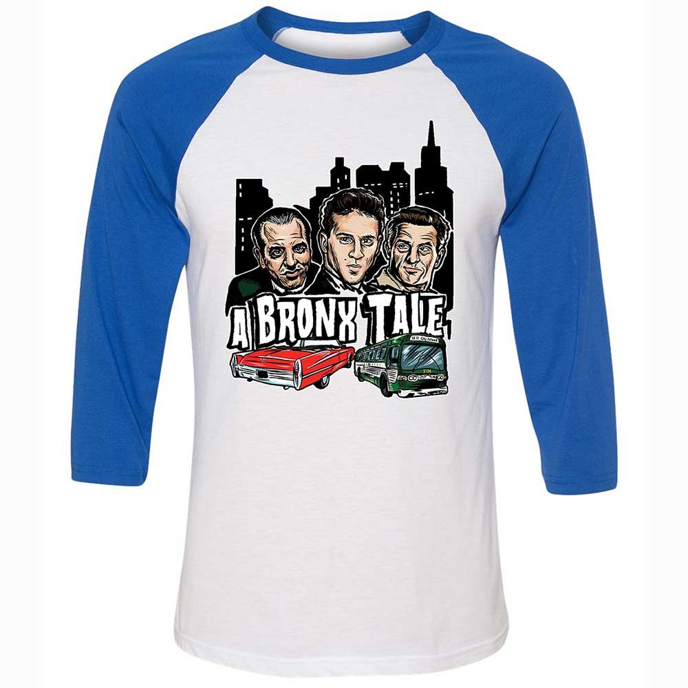 Unisex 3/4 Baseball Tee - HNGY8SPR - White/True Royal - 10