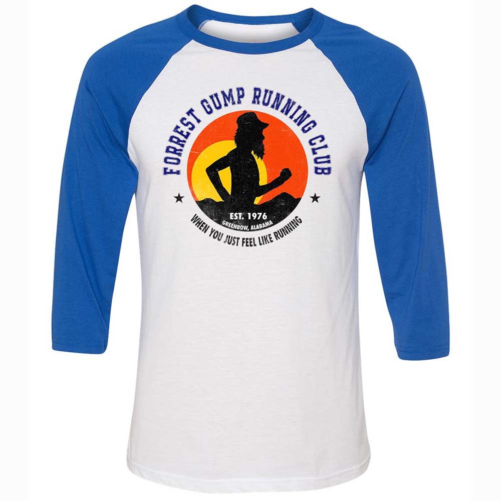 Unisex 3/4 Baseball Tee - CY6YQM13 - White/True Royal - 10