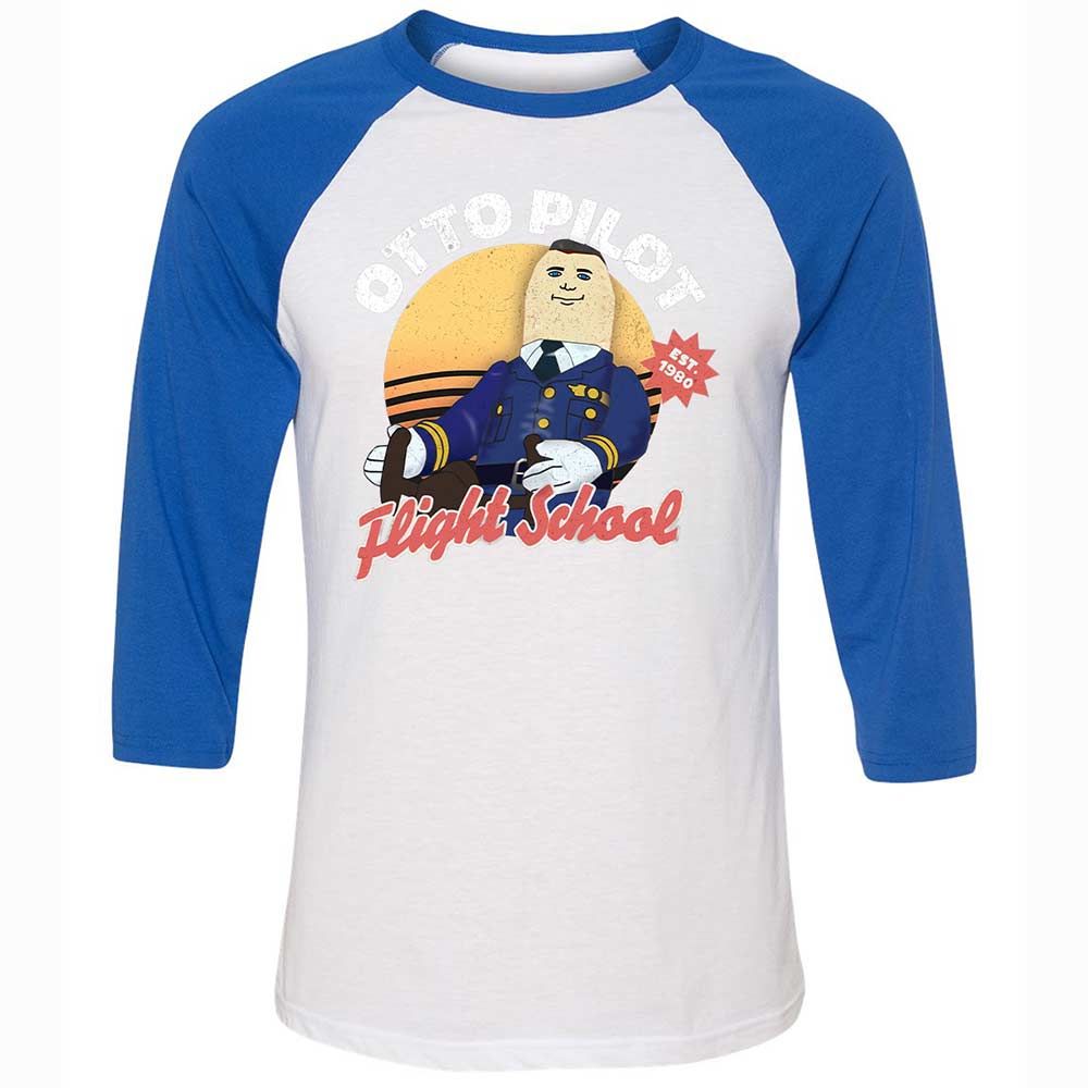 Unisex 3/4 Baseball Tee - WBYCPCYL - White/True Royal - 10