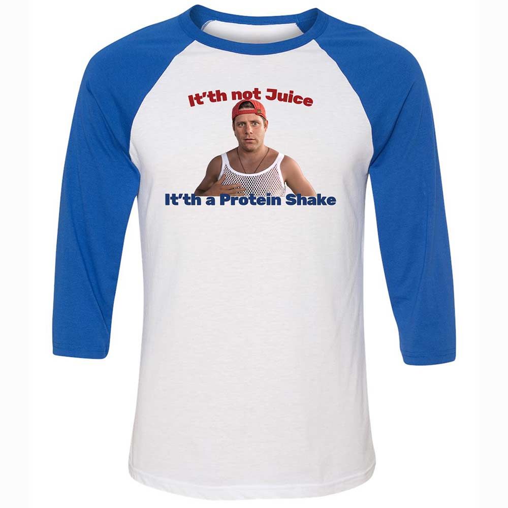 Unisex 3/4 Baseball Tee - EZJ7YNPD - White/True Royal - 10