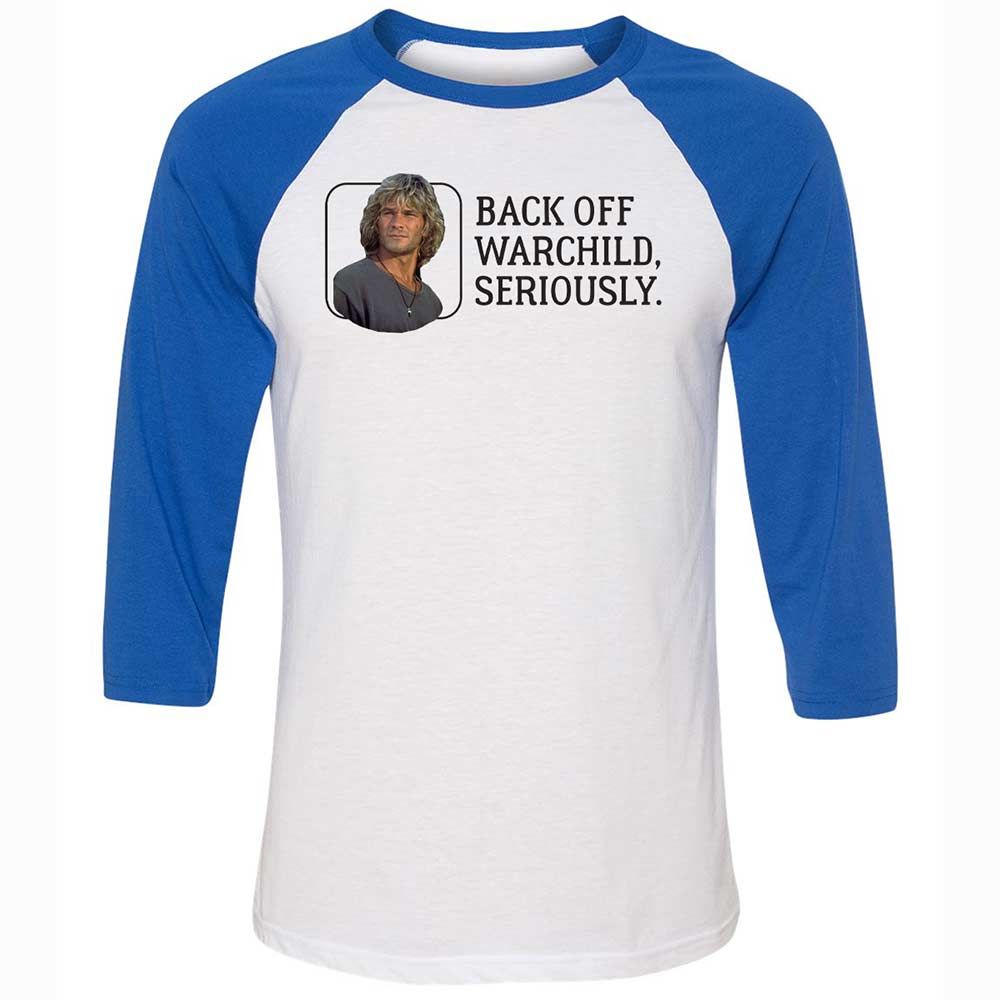 Unisex 3/4 Baseball Tee - M211MA7Q - White/True Royal - 10