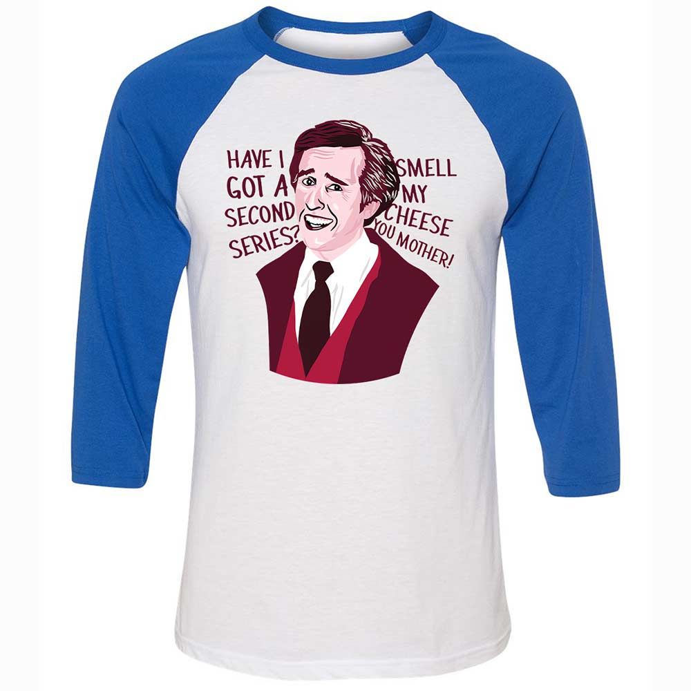 Unisex 3/4 Baseball Tee - DLFRZQXB - White/True Royal - 10