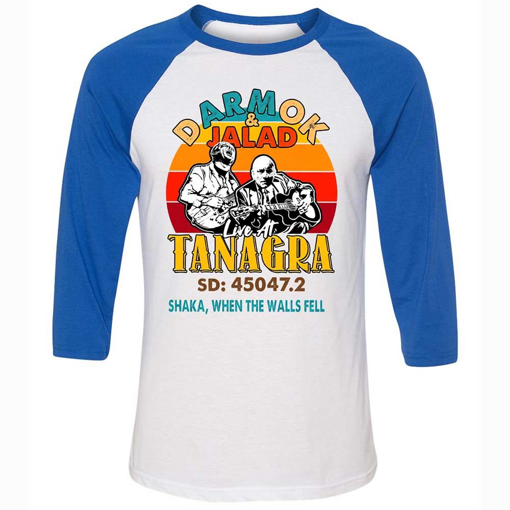 Unisex 3/4 Baseball Tee - 265KY4NY - White/True Royal - 10