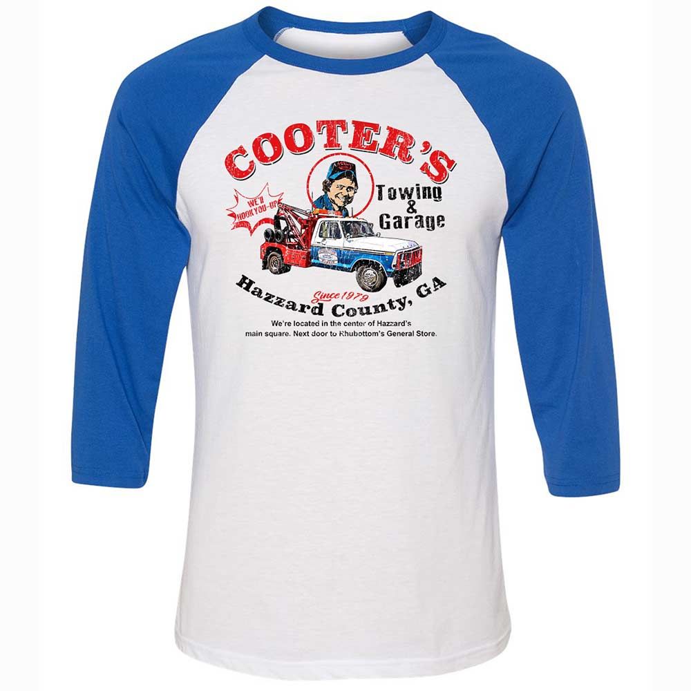 Unisex 3/4 Baseball Tee - S37WL2P4 - White/True Royal - 10