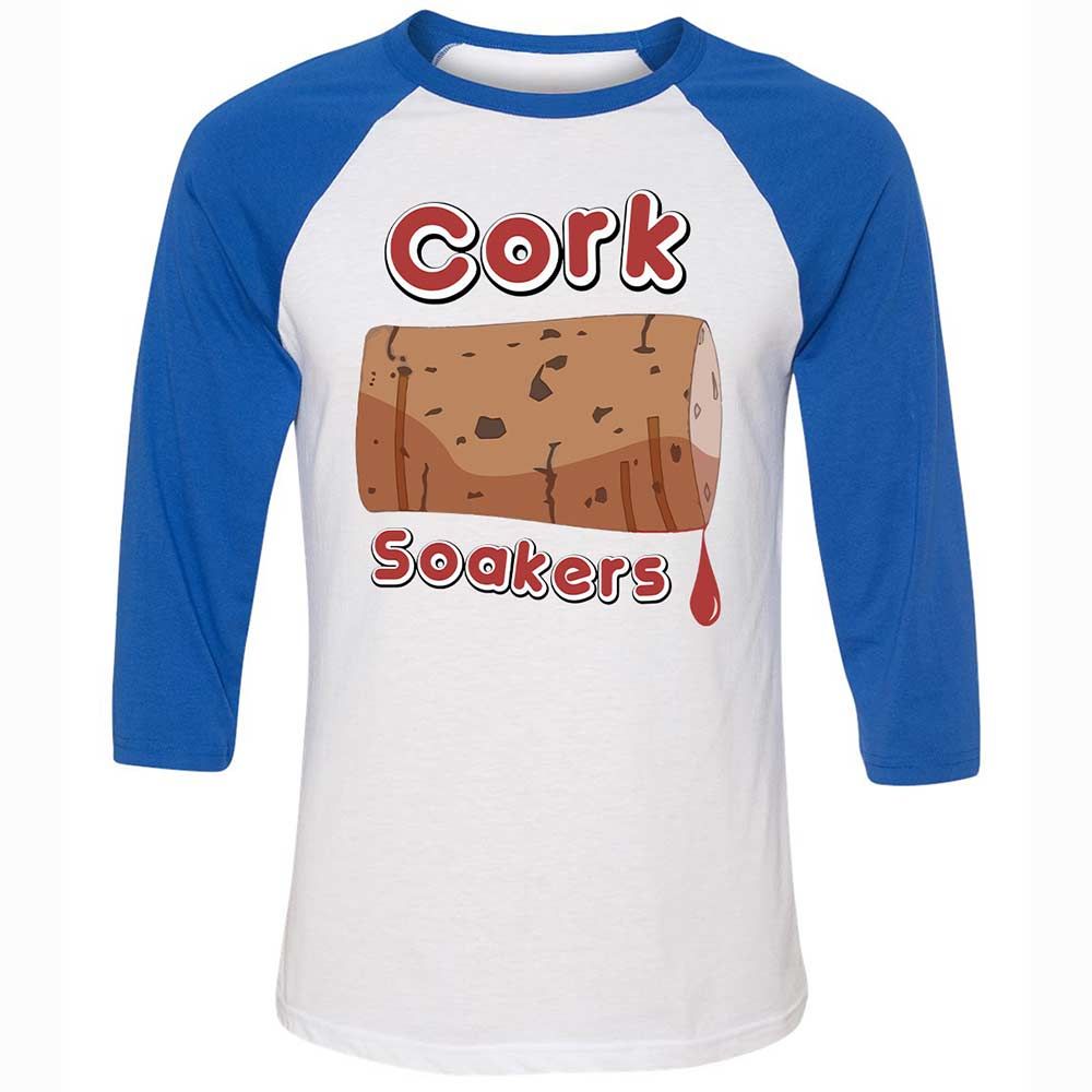 Cork Soakkkk - White/True Royal - 10