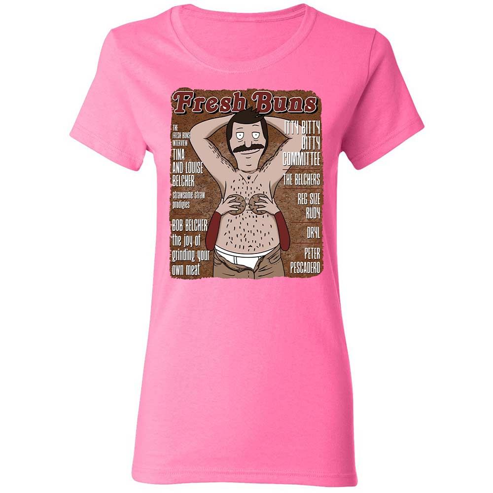 Women's T-Shirt - 7SYVM78X - Azalea - 11