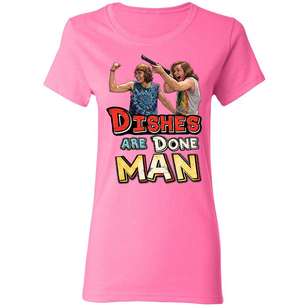 Women's T-Shirt - 6UH5BFQH - Azalea - 11