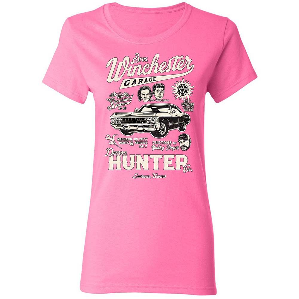 Women's T-Shirt - P15HFVAS - Azalea - 11