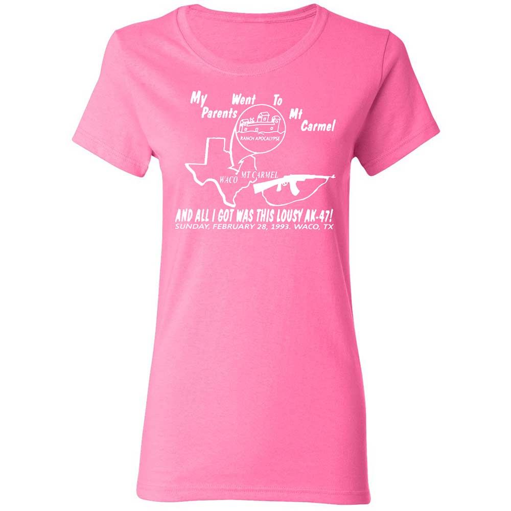 Women's T-Shirt - KSEZ94CD - Azalea - 11