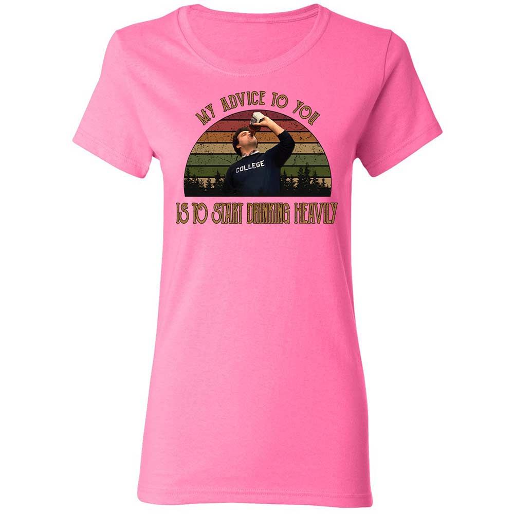 Women's T-Shirt - XFMKLZT8 - Azalea - 11