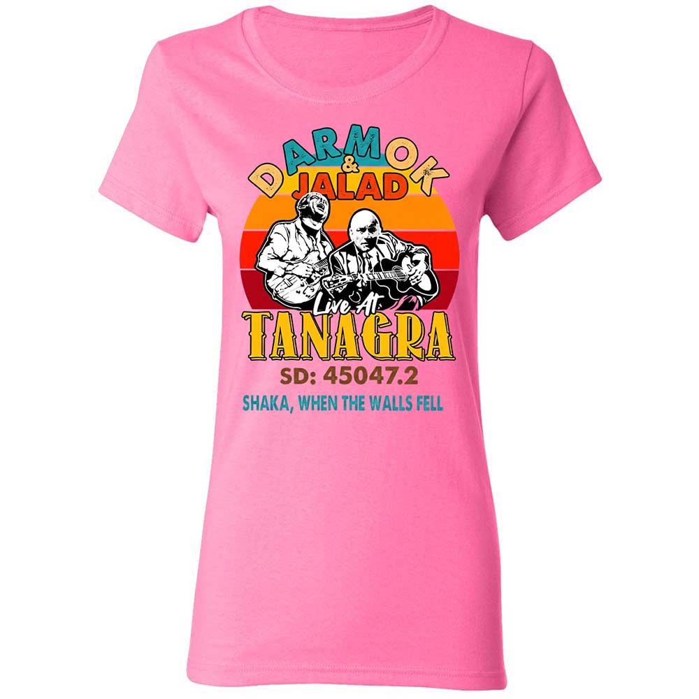 Women's T-Shirt - NX96HQDU - Azalea - 11