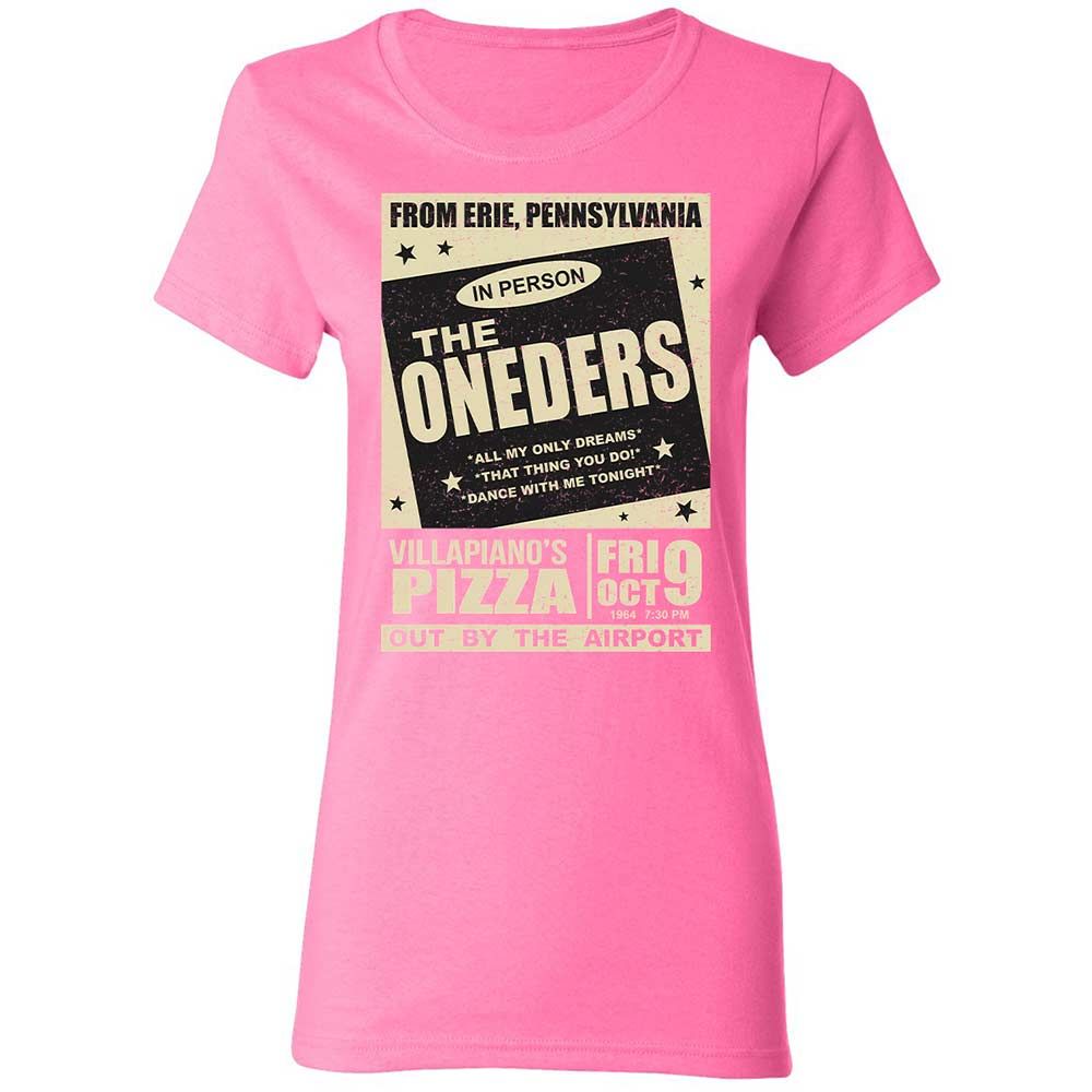 Women's T-Shirt - NFQCCDGK - Azalea - 11