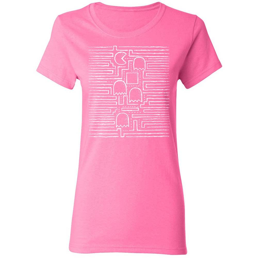 Women's T-Shirt - 5ZAJU3DC - Azalea - 11