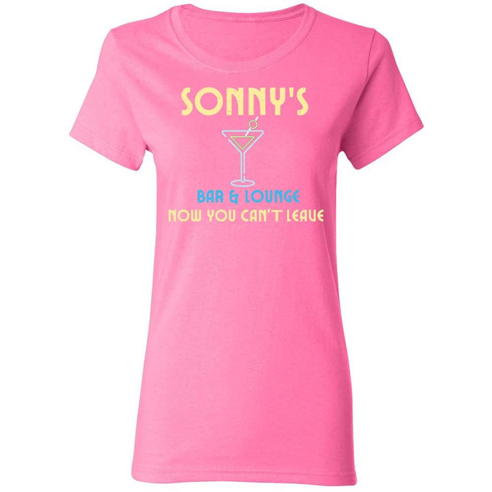Women's T-Shirt - 711EUFTQ - Azalea - 11