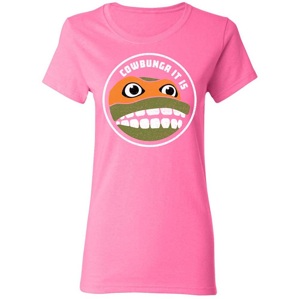 Women's T-Shirt - P1ZZEAFT - Azalea - 11