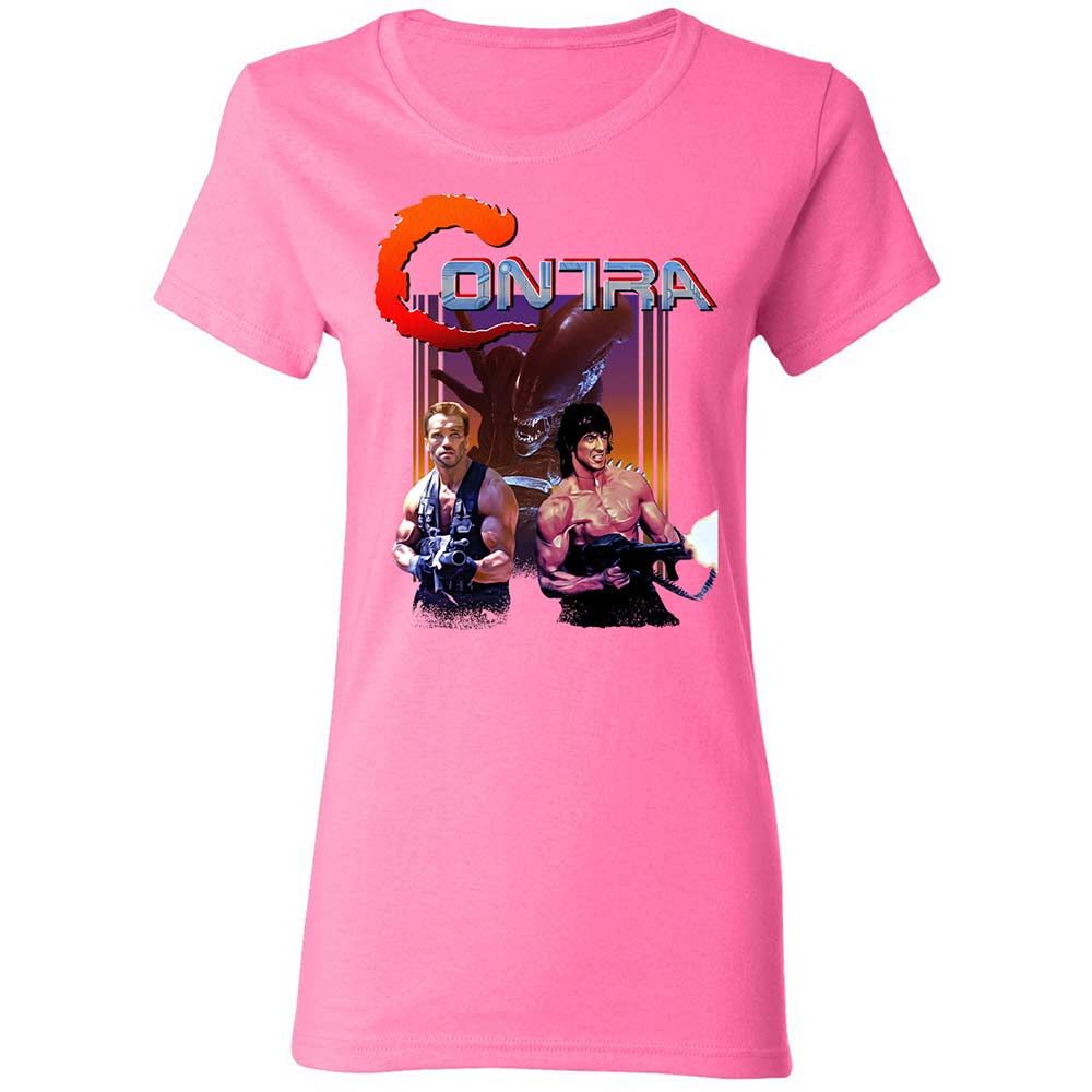 Women's T-Shirt - W9CV388R - Azalea - 11