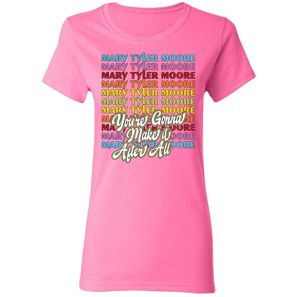 Women's T-Shirt - TW65J9ZR - Azalea - 11