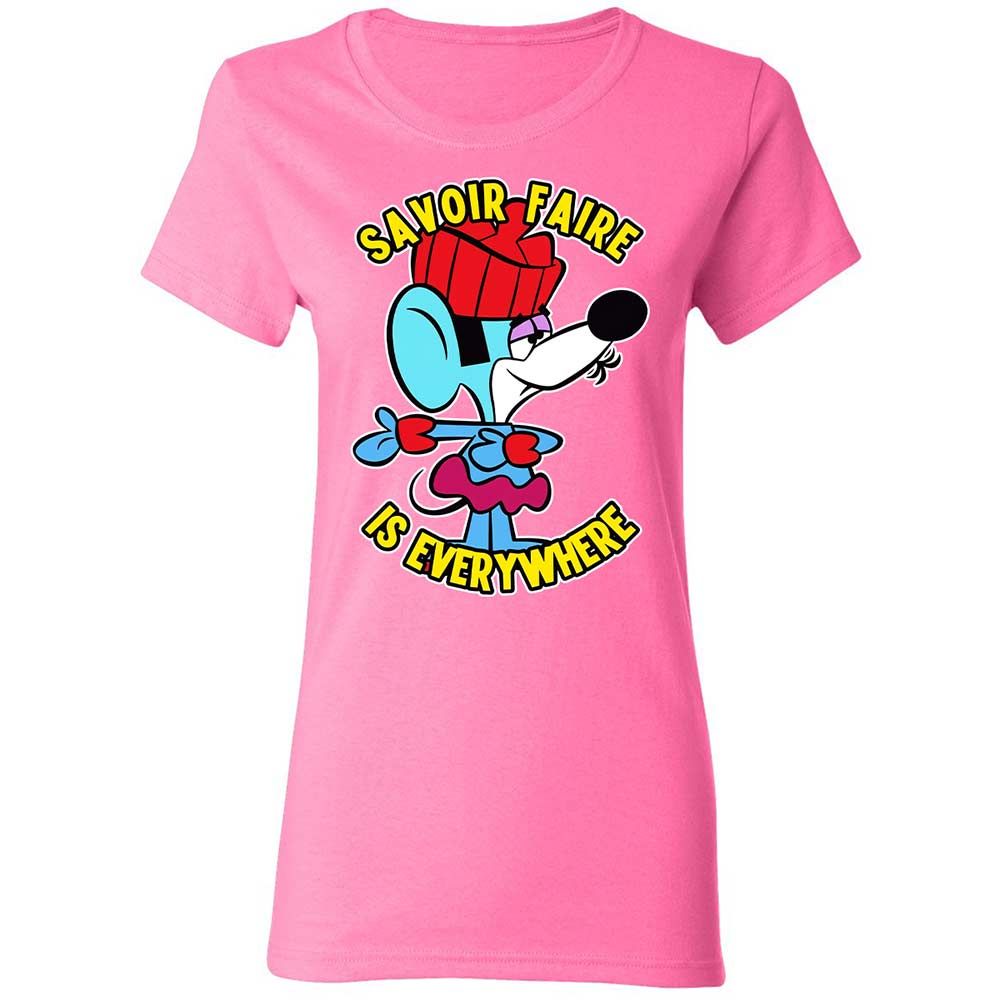 Women's T-Shirt - L8CFZW14 - Azalea - 11