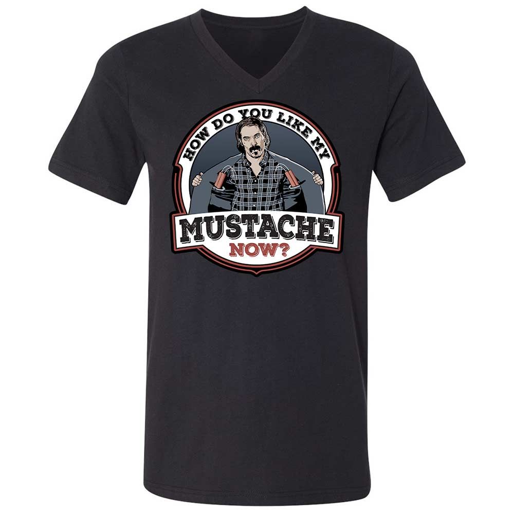 Unisex V-Neck T-Shirt - X9CTGMCC - Black - 11