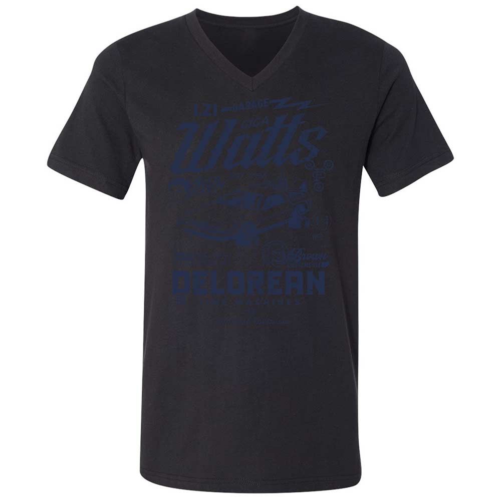 Unisex V-Neck T-Shirt - HMXFGLLE - Black - 11