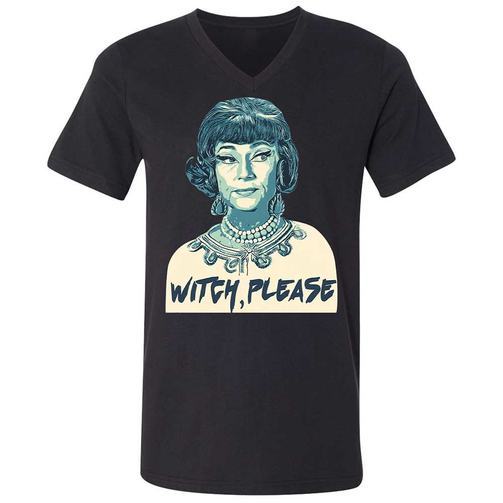 Unisex V-Neck T-Shirt - K6UWBW2V - Black - 11