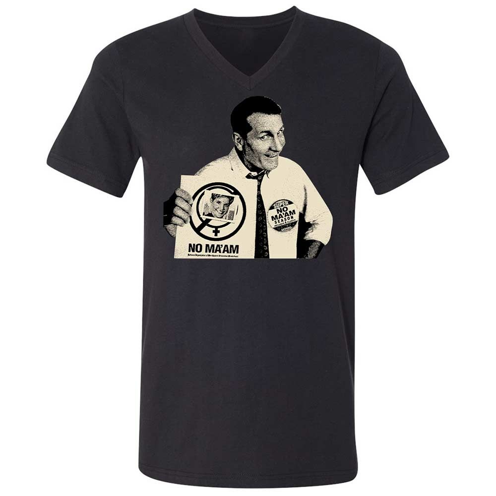 Unisex V-Neck T-Shirt - 8YFSE6ZV - Black - 11