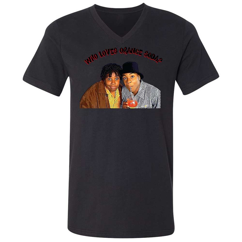 Unisex V-Neck T-Shirt - 6QLHPXE3 - Black - 11