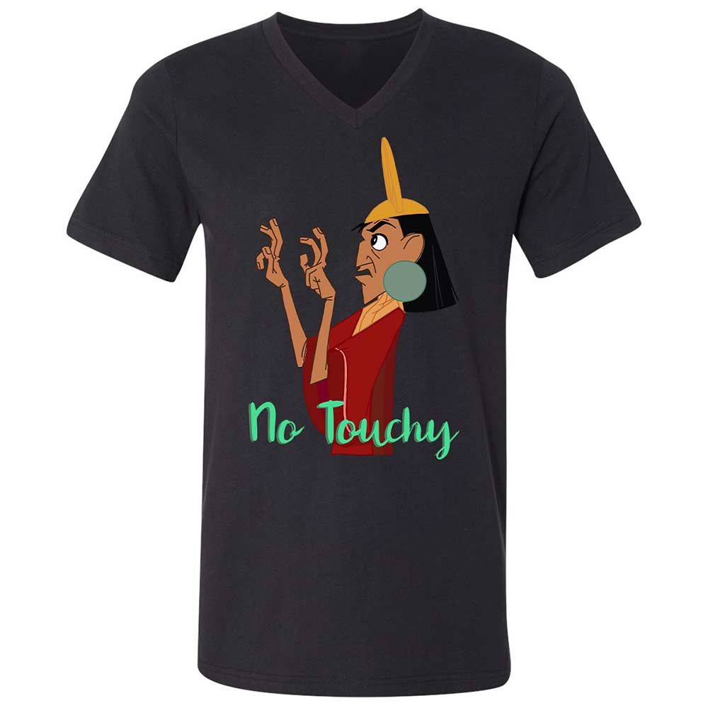 Unisex V-Neck T-Shirt - 2A59T6L6 - Black - 11