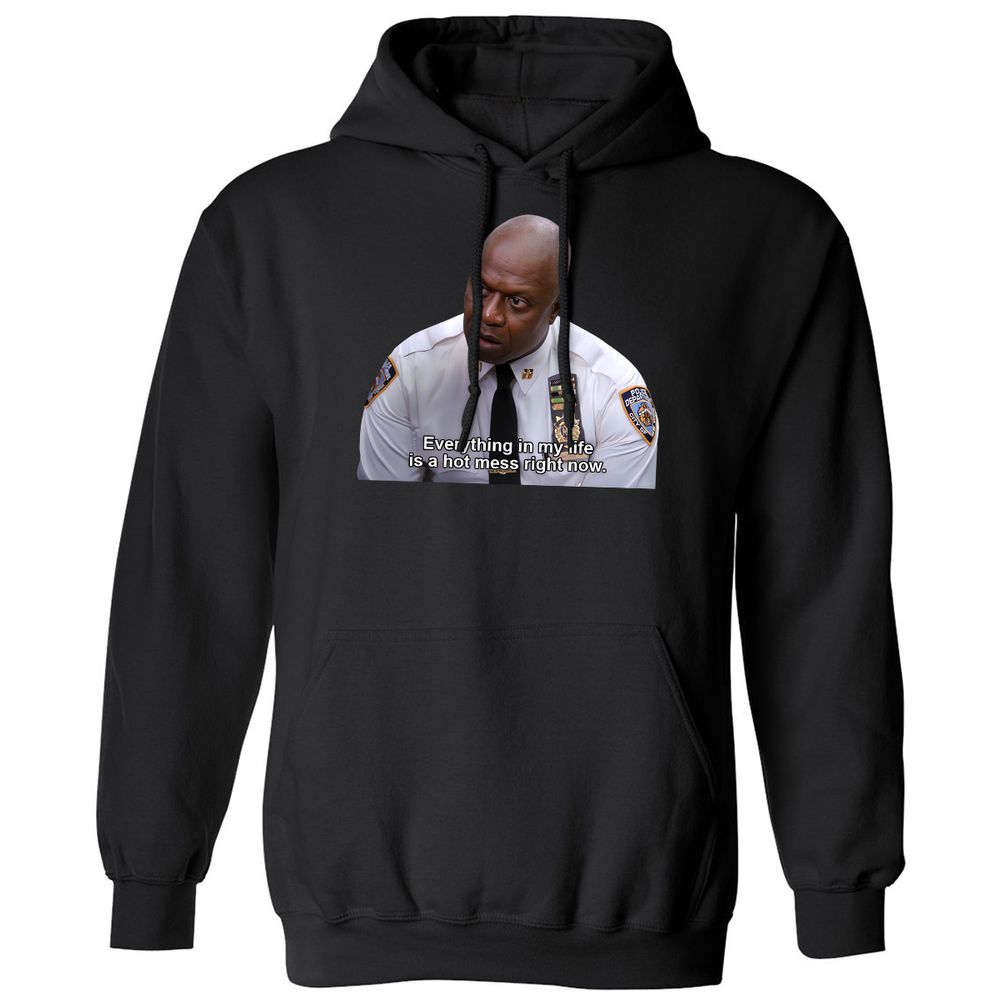 Classic Unisex Hoodie - SLKQNZQH - Black - 11