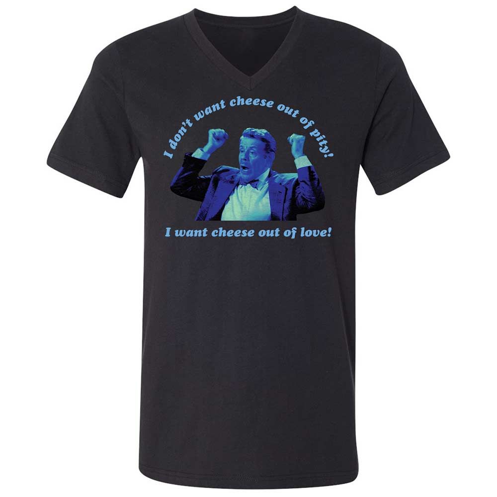 Unisex V-Neck T-Shirt - XZA63KUA - Black - 11