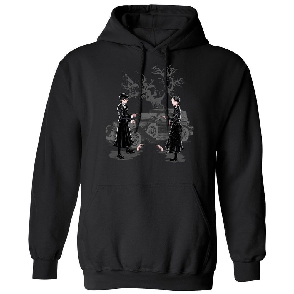 Classic Unisex Hoodie - TZF8MN2E - Black - 11