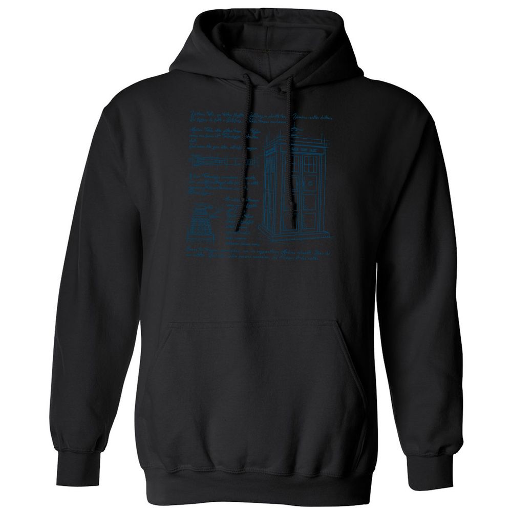 Classic Unisex Hoodie - S2HKHP7Z - Black - 11