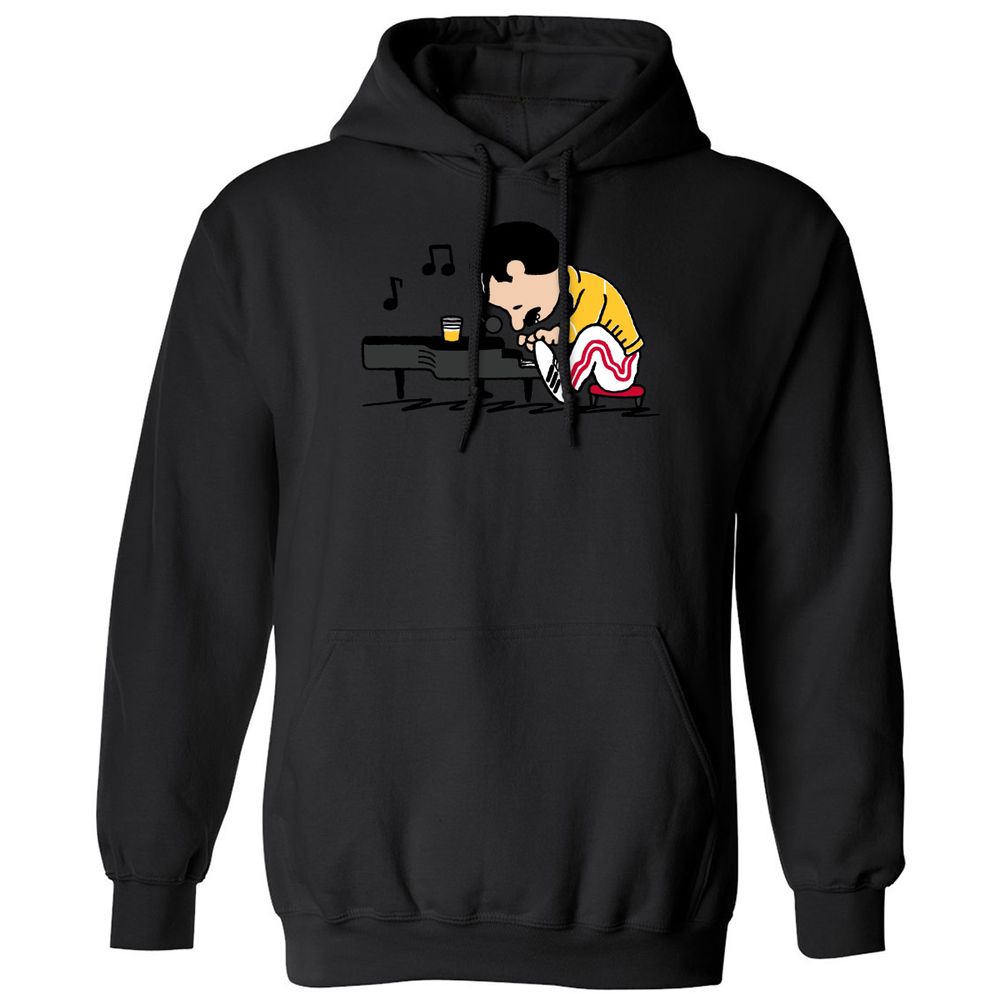 Classic Unisex Hoodie - BYP4PHFQ - Black - 11