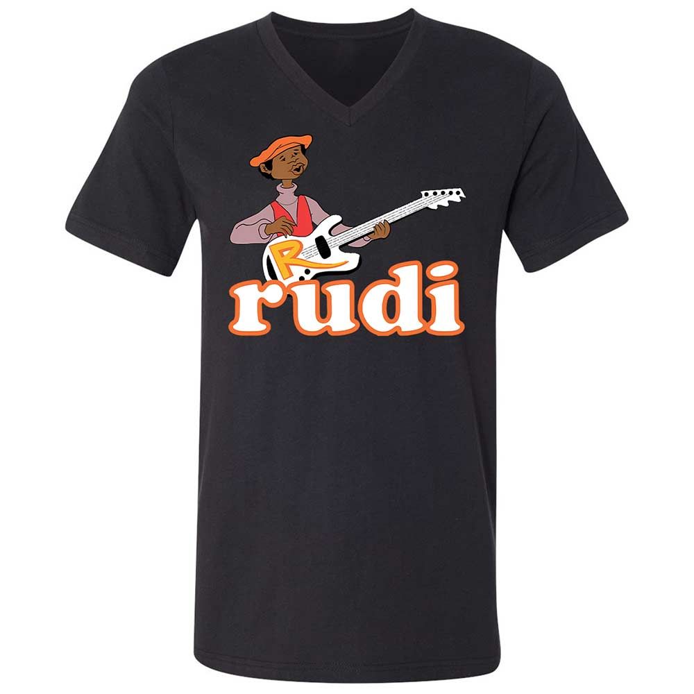 Unisex V-Neck T-Shirt - 2KBSVMNV - Black - 11