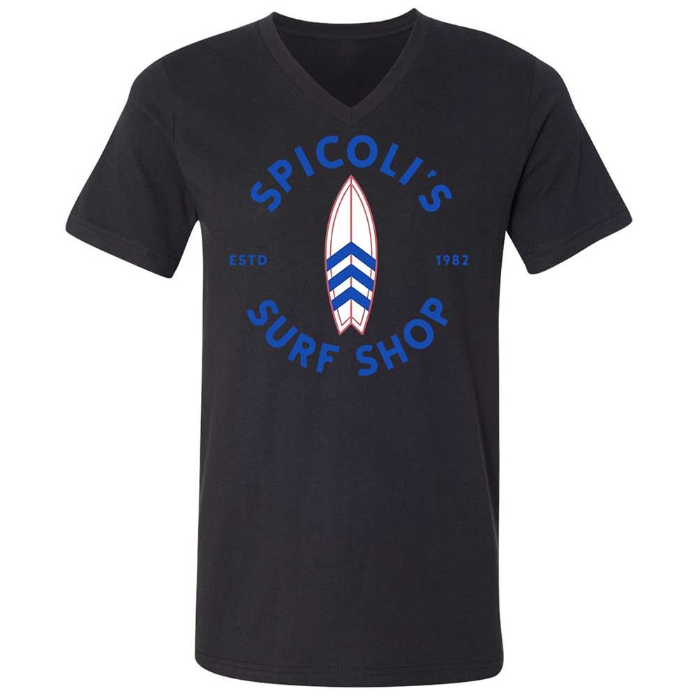 Unisex V-Neck T-Shirt - NKABBMT1 - Black - 11