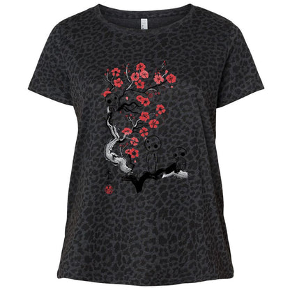 Ladies Curvy Jersey - PAMMRNZT - Black Leopard - 11