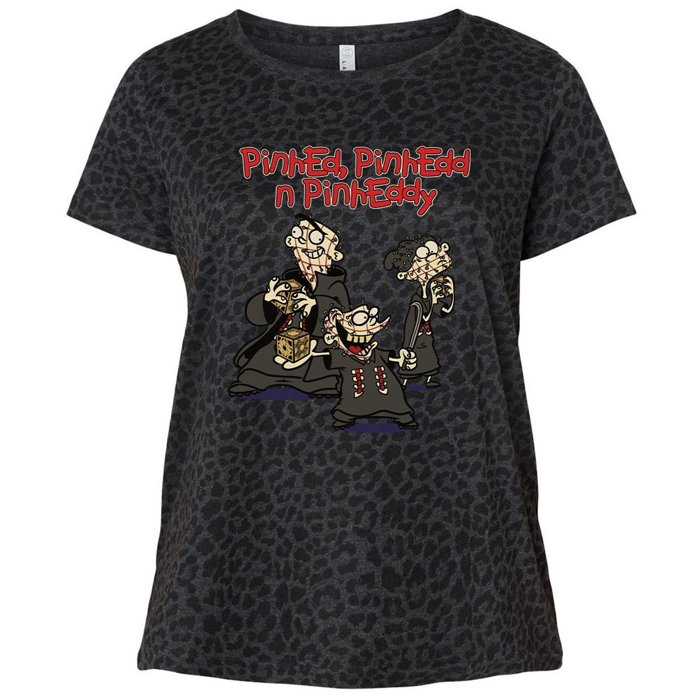 Ladies Curvy Jersey - RQKU2C9K - Black Leopard - 11