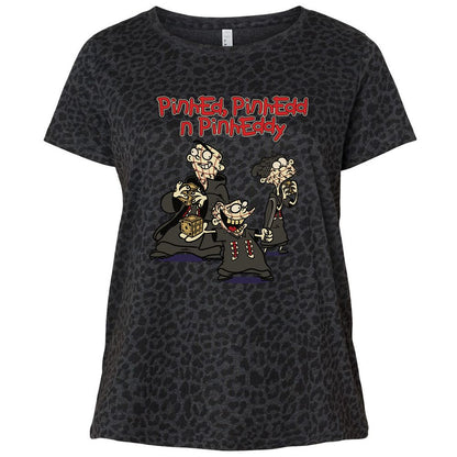 Ladies Curvy Jersey - RQKU2C9K - Black Leopard - 11