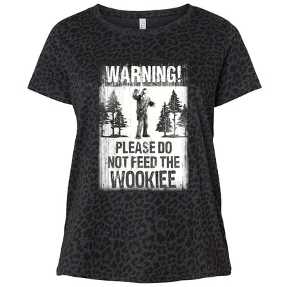 Ladies Curvy Jersey - B8E763JX - Black Leopard - 11