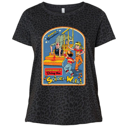 Ladies Curvy Jersey - XCL2EPVE - Black Leopard - 11