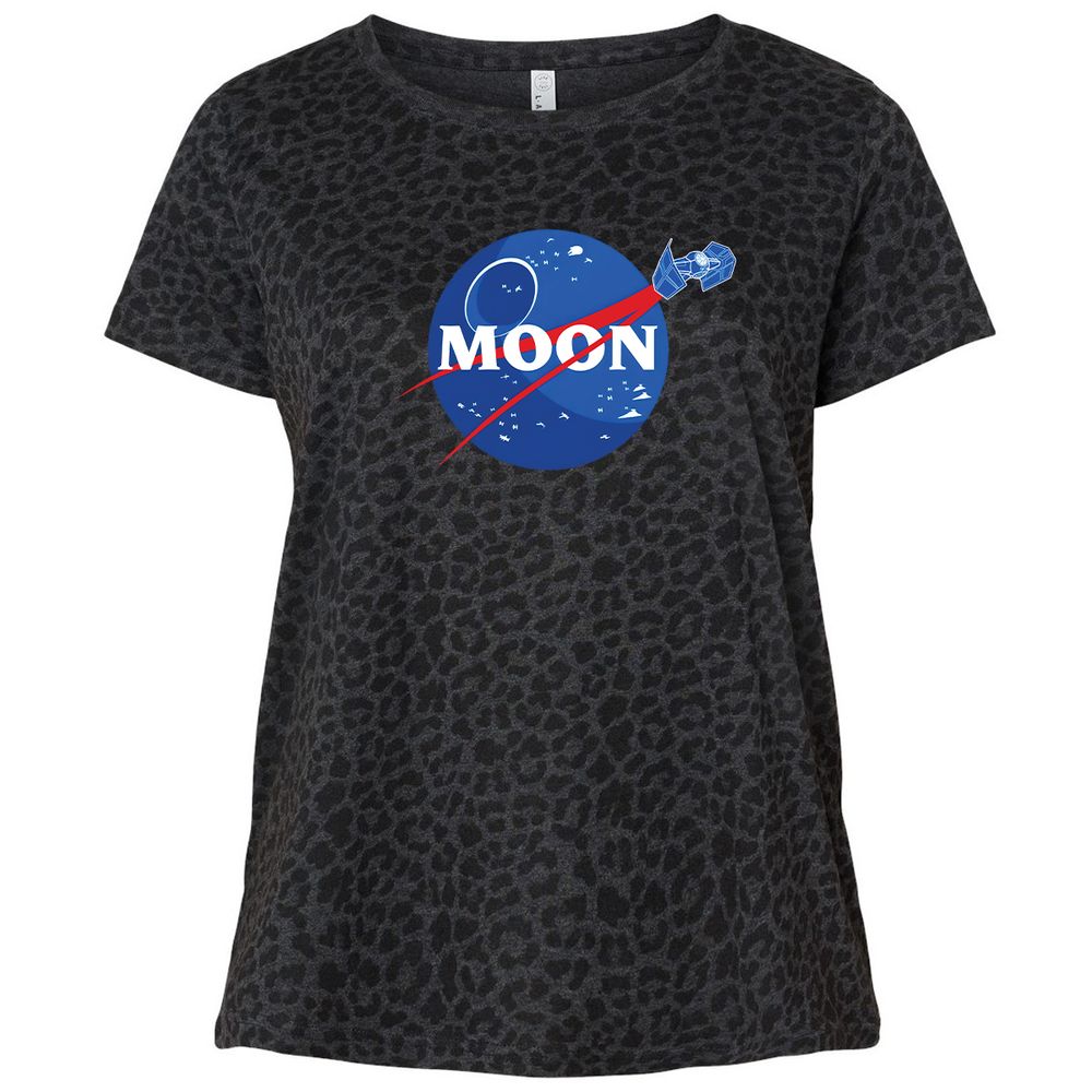 Ladies Curvy Jersey - 2KSF2QHX - Black Leopard - 11