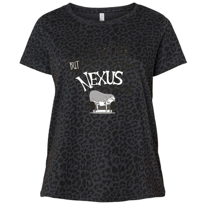 Ladies Curvy Jersey - MCFB4LBB - Black Leopard - 11