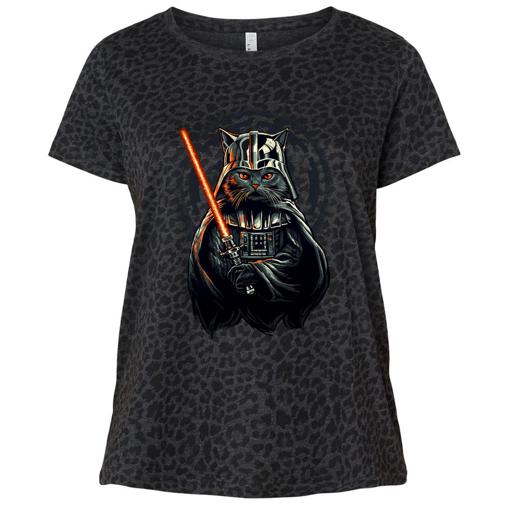 Ladies Curvy Jersey - EHVN587C - Black Leopard - 11