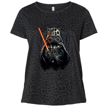 Ladies Curvy Jersey - EHVN587C - Black Leopard - 11