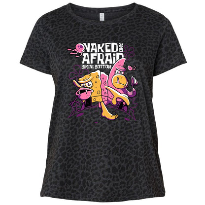 Ladies Curvy Jersey - Q1RZD6VT - Black Leopard - 11