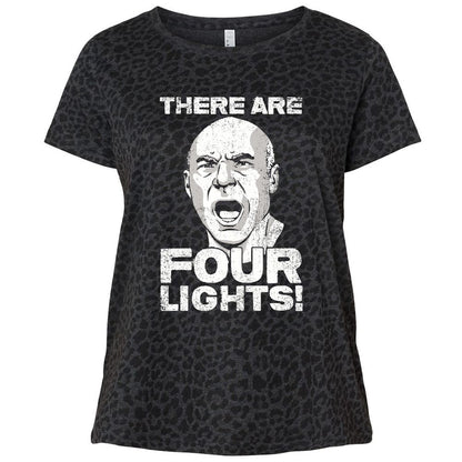 Ladies Curvy Jersey - K8VT9KJN - Black Leopard - 11